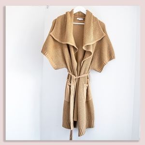 New York & CO long tie front sweater jacket NWT